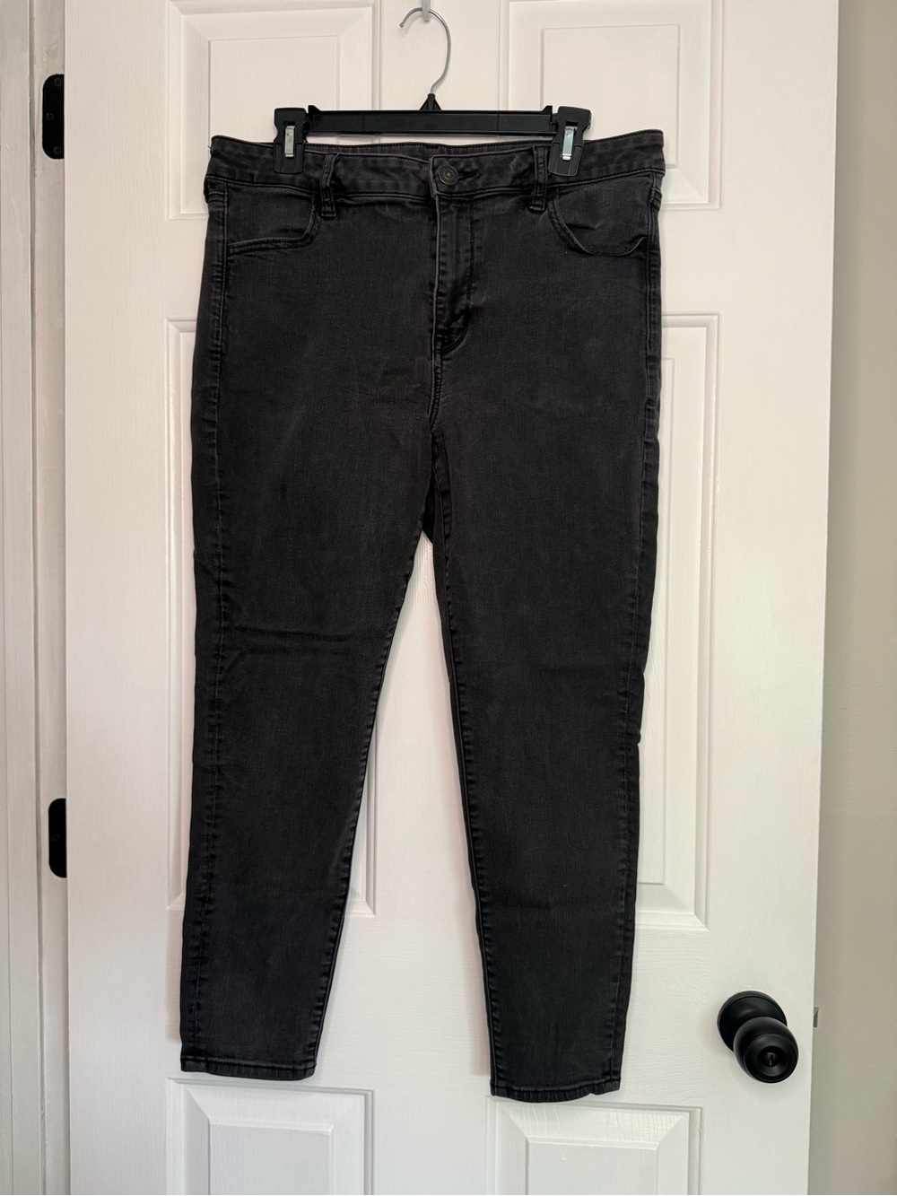 American Eagle Outfitters Black High Rise Jeggings